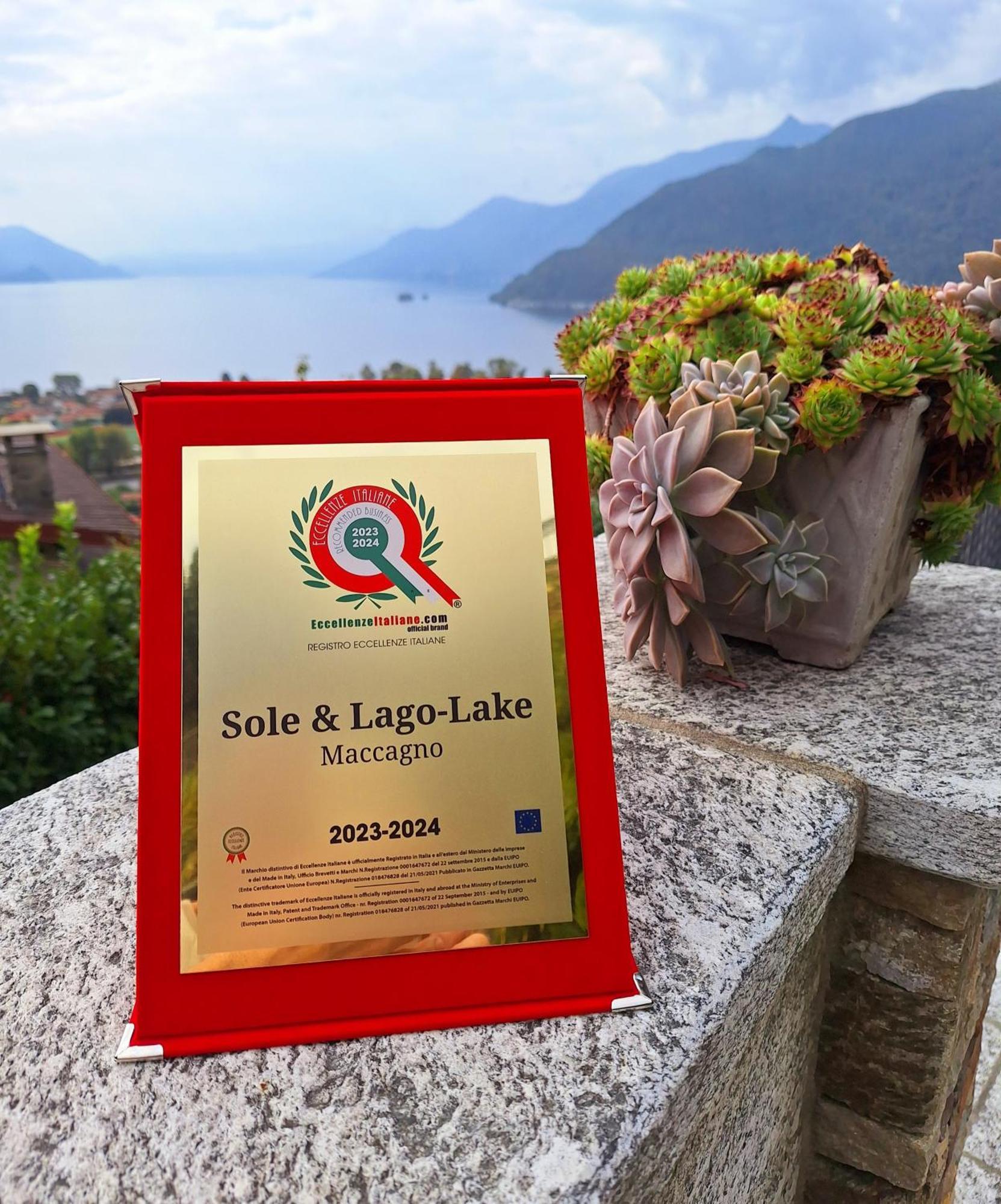 Sole & Lago-Lake Maccagno Екстер'єр фото
